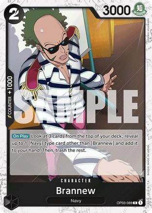 Brannew (Jolly Roger Foil) (OP03-089) Foil