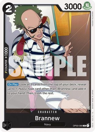 Brannew (OP03-089) (Reprint)