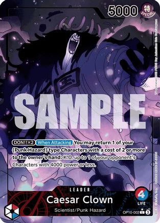 Caesar Clown (Parallel) (OP10-002) Foil