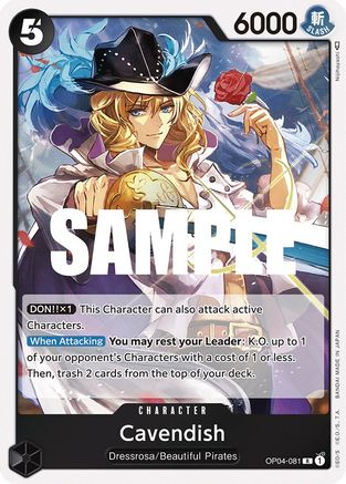 Cavendish (OP04-081) Foil