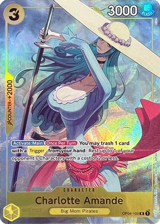 Charlotte Amande (Premium Card Collection -Best Selection Vol. 1-) (OP04-105) Foil