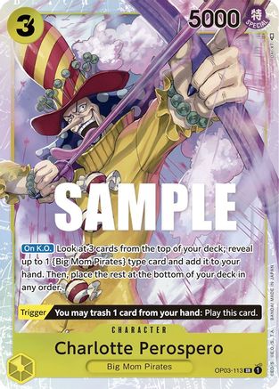 Charlotte Perospero (OP03-113) Foil