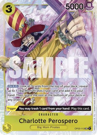 Charlotte Perospero (Reprint) (OP03-113) Foil