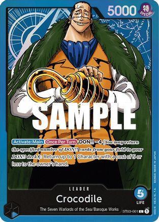 Crocodile (ST03-001) Foil