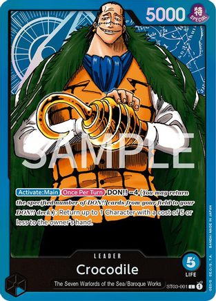 Crocodile (ST03-001) Revision Pack Cards