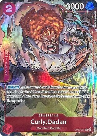 Curly.Dadan (Premium Card Collection -Best Selection Vol. 1-) (OP02-005) Foil