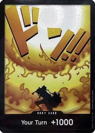 DON!! Card (Portgas.D.Ace) (Devil Fruits Collection Vol. 2) Foil - One Piece Promotions Cards