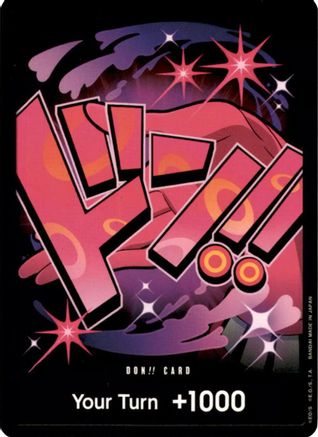 DON!! Card (Reiju) Foil - PRB01