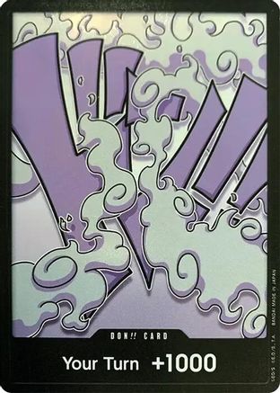 DON!! Card (Tin Pack Set Vol. 1 -Monkey.D.Luffy-) Foil - One Piece Promotion Cards
