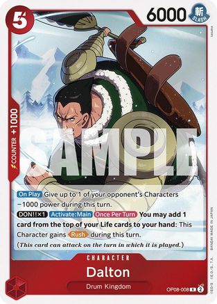 Dalton (OP08-008) Foil