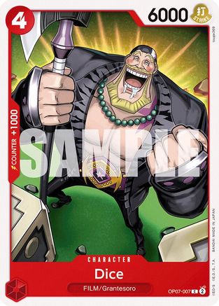 Dice (OP07-007)