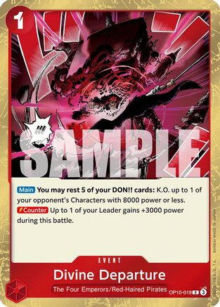 Divine Departure (OP10-019) Foil