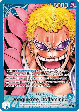 Donquixote Doflamingo (Parallel) (OP01-060) Foil