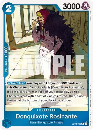 Donquixote Rosinante (EB02-025) Foil