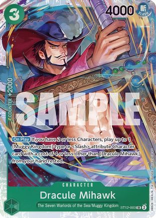 Dracule Mihawk (ST12-003) Foil