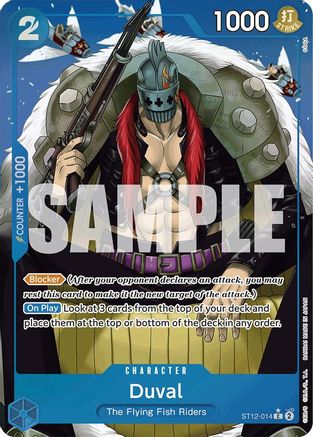 Duval (Full Art) (ST12-014) Foil