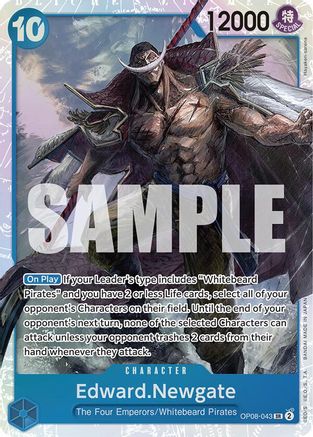 Edward.Newgate (OP08-043) Foil