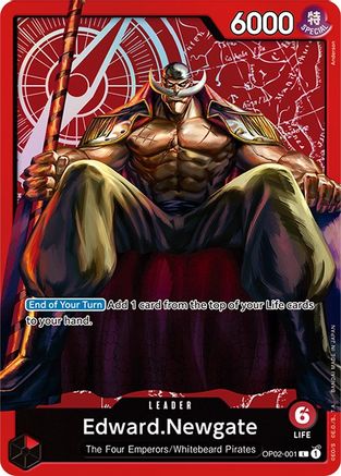 Edward.Newgate (Special Goods Set -Former Four Emperors-) (OP02-001) Foil