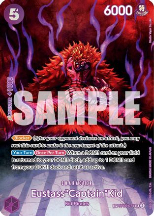 Eustass"Captain"Kid (SP) (OP05-074) Foil