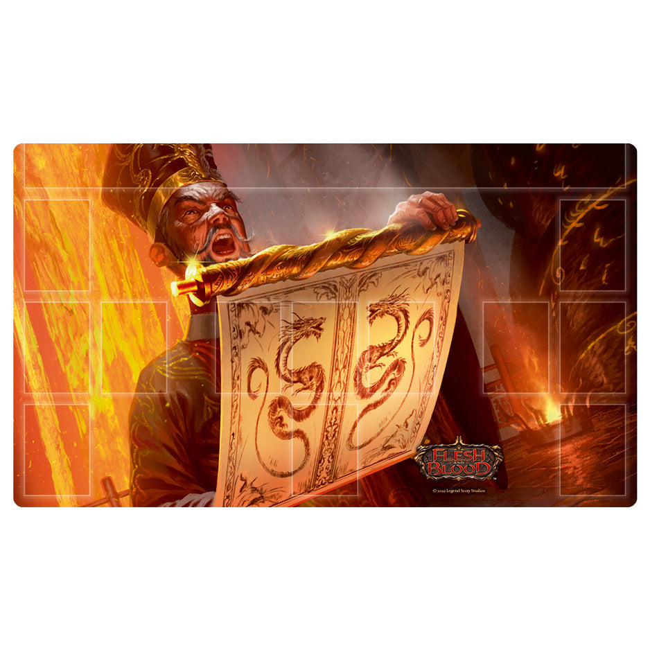 Flesh and Blood Playmat Imperial Edict | Silver Goblin