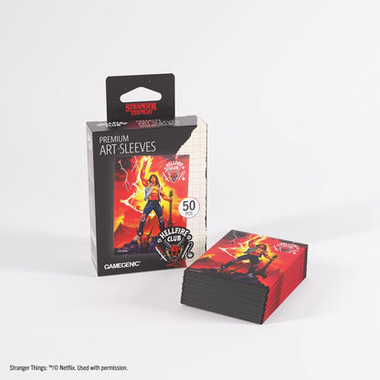 Gamegenic: Hellfire Club Premium Art Sleeves - Eddie Munson [50ct]