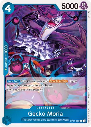 Gecko Moria (OP01-068) Foil