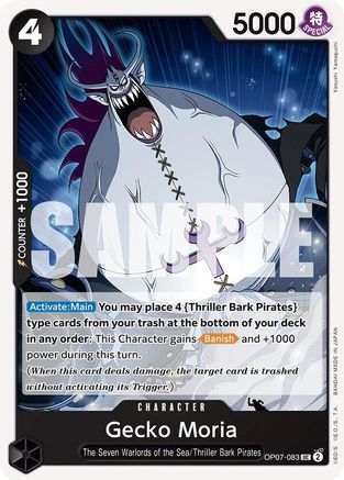 Gecko Moria (OP07-083)