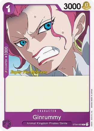 Ginrummy (ST04-009) Super Pre-Release Cards