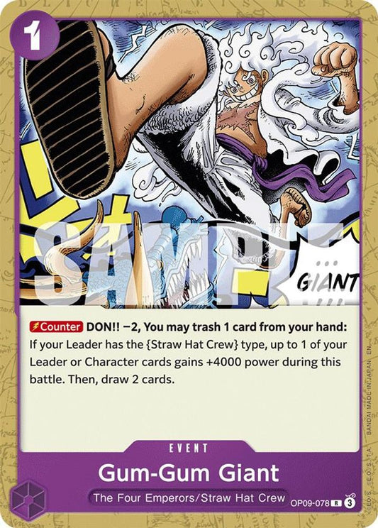 Gum-Gum Giant (Reprint) (OP09-078)