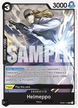 Helmeppo (OP02-113) (Reprint)