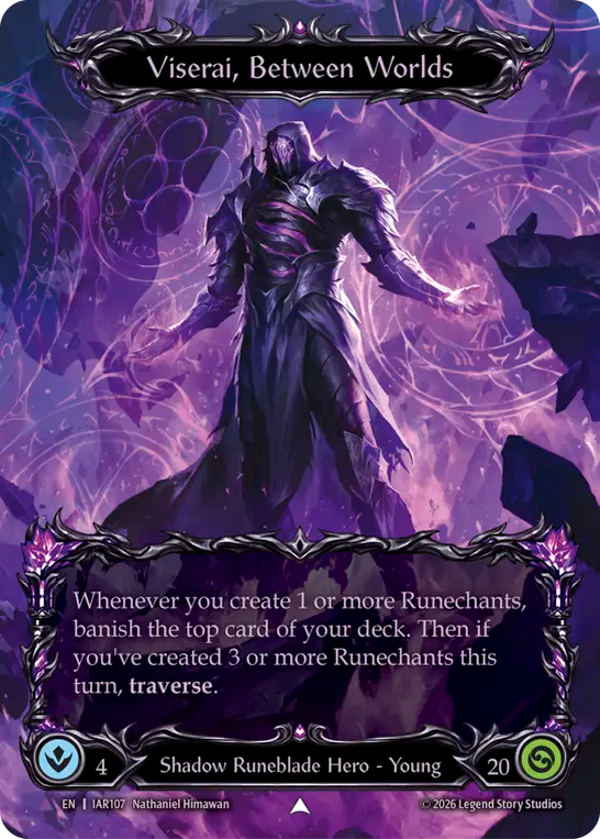 Viserai, Between Worlds // Viserai, Usurper (IAR107) Cold Foil - Usurp the Shadow Throne