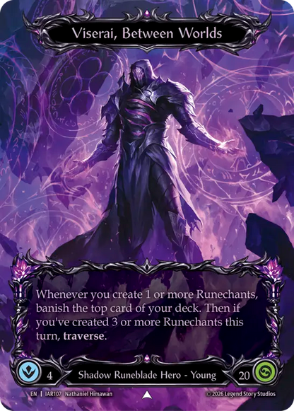 Viserai, Between Worlds // Viserai, Usurper (IAR107) Cold Foil - Usurp the Shadow Throne