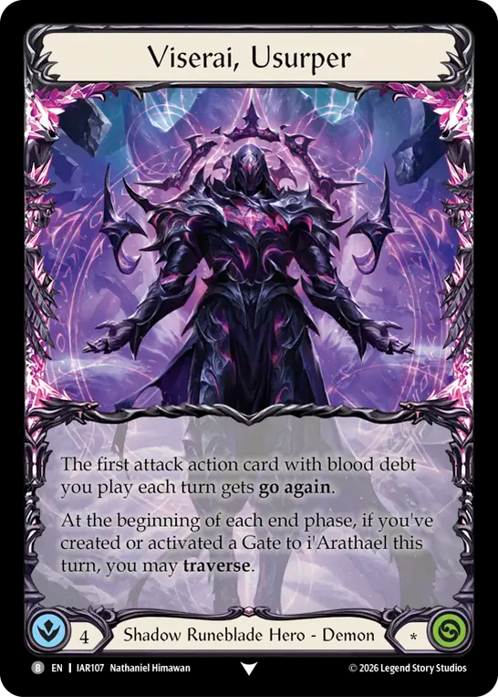 Viserai, Between Worlds // Viserai, Usurper (IAR107) - Usurp the Shadow Throne