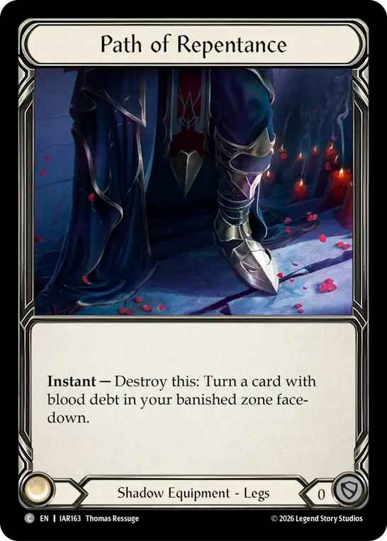 Path of Repentance (IAR163) - Usurp the Shadow Throne