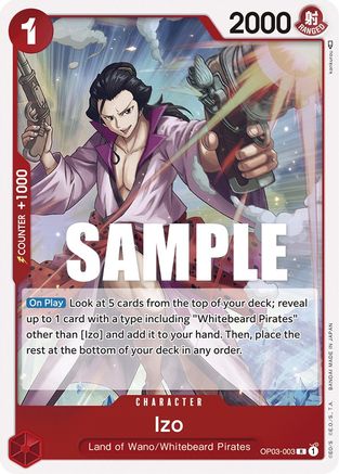 Izo (OP03-003) Foil