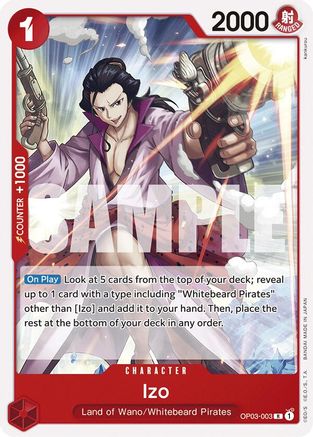 Izo (OP03-003) (Reprint)