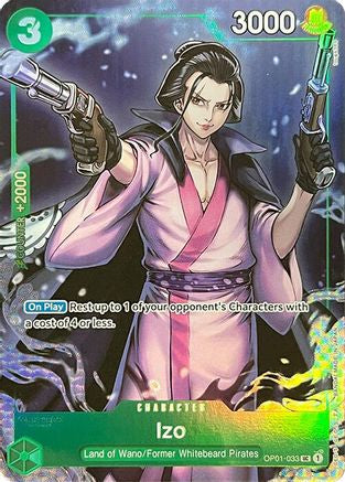 Izo (Premium Card Collection -BANDAI CARD GAMES Fest. 23-24 Edition-) (OP01-033) Foil