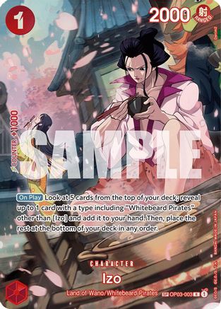 Izo (SP) (OP03-003) Foil
