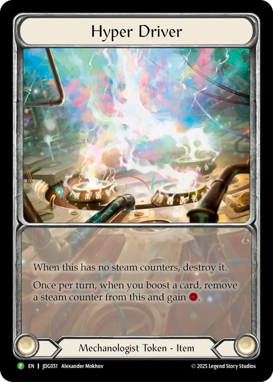 Hyper Driver (JDG051) - Flesh and Blood: Promo Cards