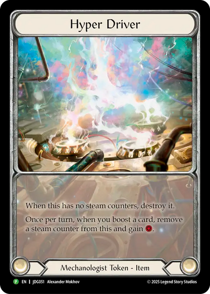 Hyper Driver (JDG051) - Flesh and Blood: Promo Cards