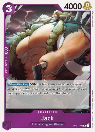 Jack (OP01-102) Foil