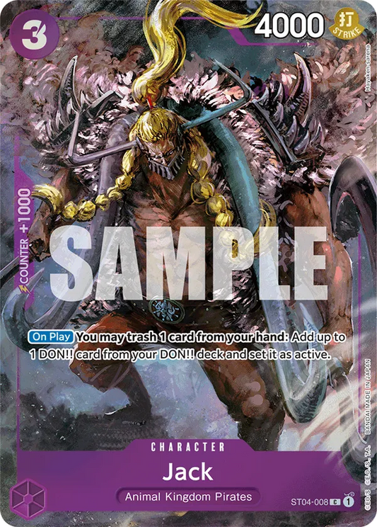 Jack (Premium Card Collection -BANDAI CARD GAMES Fest. 23-24 Edition-) (ST04-008) Foil