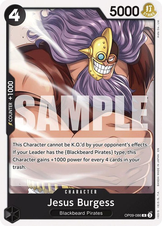 Jesus Burgess (Reprint) (OP09-086)