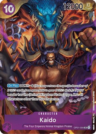 Kaido (Parallel) (OP01-094) Foil