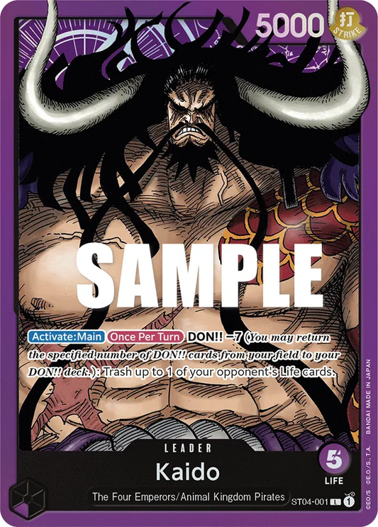 Kaido (ST04-001) Foil