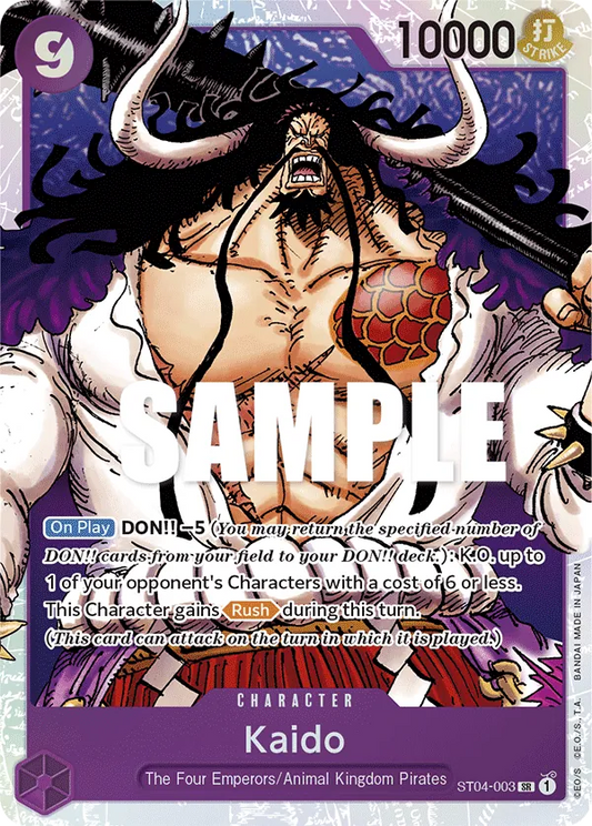 Kaido (ST04-003) Foil