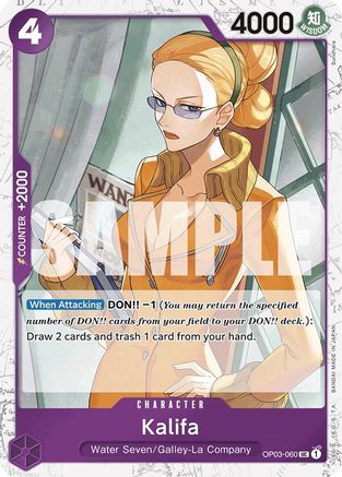 Kalifa (Jolly Roger Foil) (OP03-060) Foil
