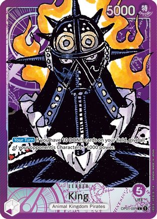 King (Parallel) (OP01-091) Foil