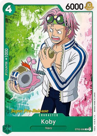 Koby (ST02-006) Super Pre-Release Cards