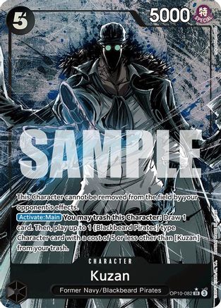 Kuzan (Parallel) (OP10-082) Foil